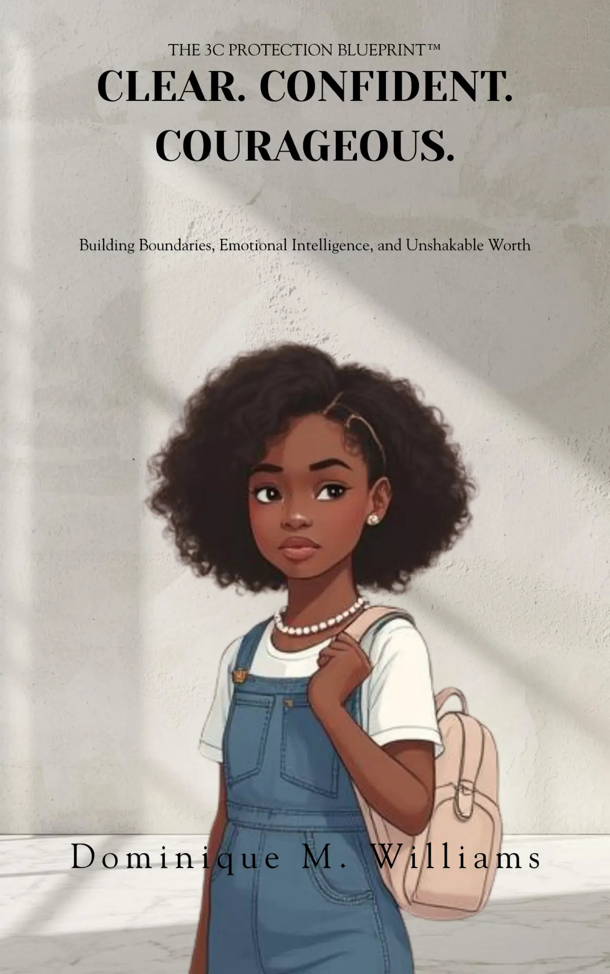 Clear. Confident. Courageous. book cover by Dominique M. Williams